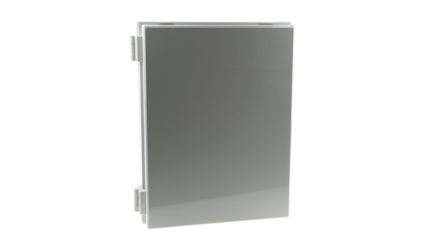 Fibox CAB PC Polycarbonat Wandgehäuse Grau IP65, HxBxT 400 mm x 300 mm x 180mm