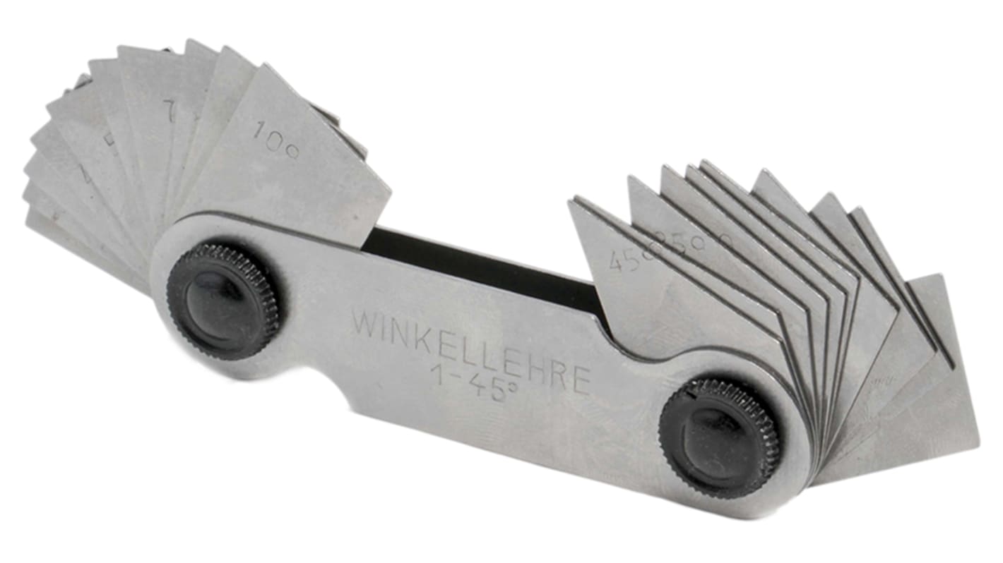 RS PRO Steel Feeler Gauge, 20 Blades RS