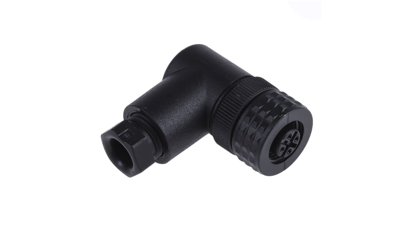 Hirschmann Circular Connector, 4 Contacts, Cable Mount, M12 Connector, Socket, Female, IP67, E Series