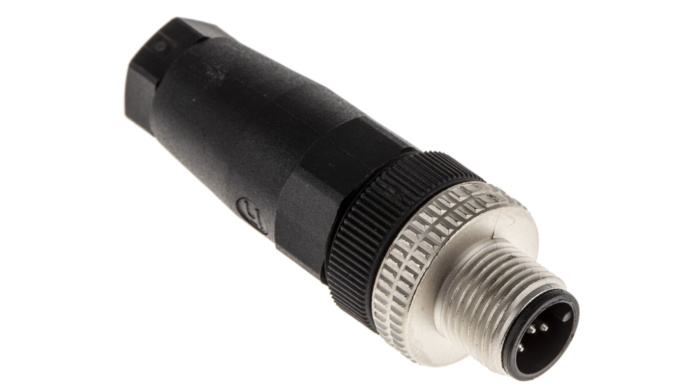 Hirschmann Circular Connector, 5 Contacts, Cable Mount, M12 Connector, Plug, Male, IP67, E Series