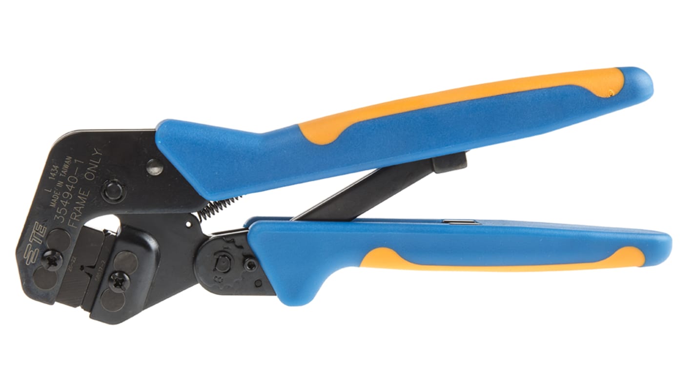 TE Connectivity PRO-CRIMPER III Hand Crimpzange 0.12mm² → 0,3mm², 0.12 → 0.3mm² / 26 → 22AWG für CST 100