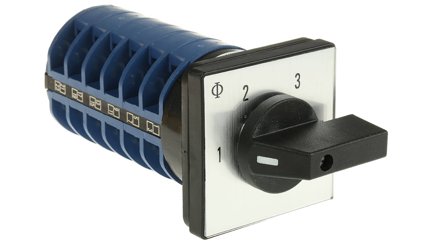 Kraus & Naimer, 3P 4 Position Multi Step Cam Switch, 32A