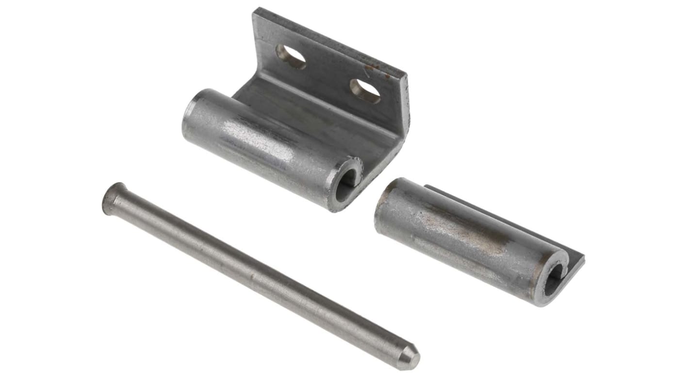 RS PRO Steel Concealed Hinge with a Liftoff Pin, 80mm x 30mm x 3mm RS