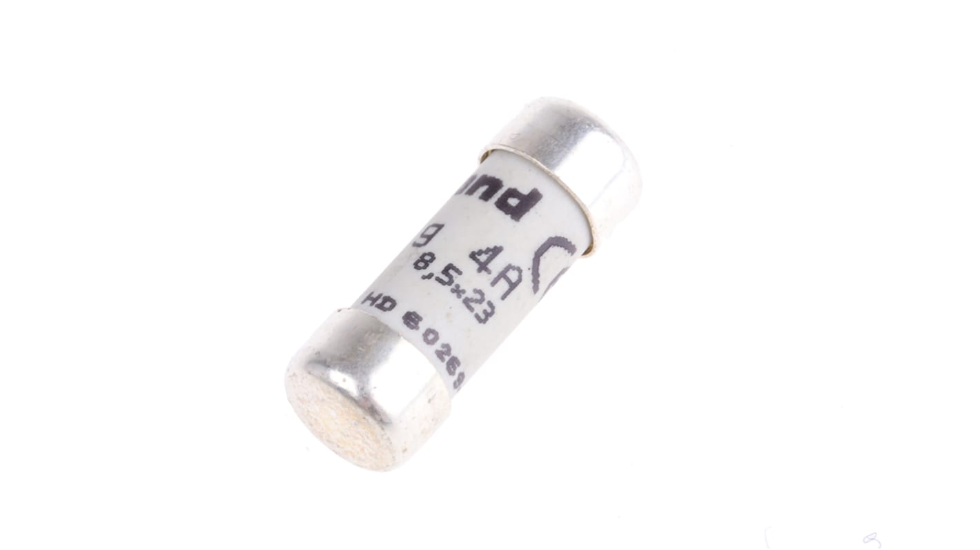 Legrand 4A F Ceramic Cartridge Fuse, 8.5 x 23mm