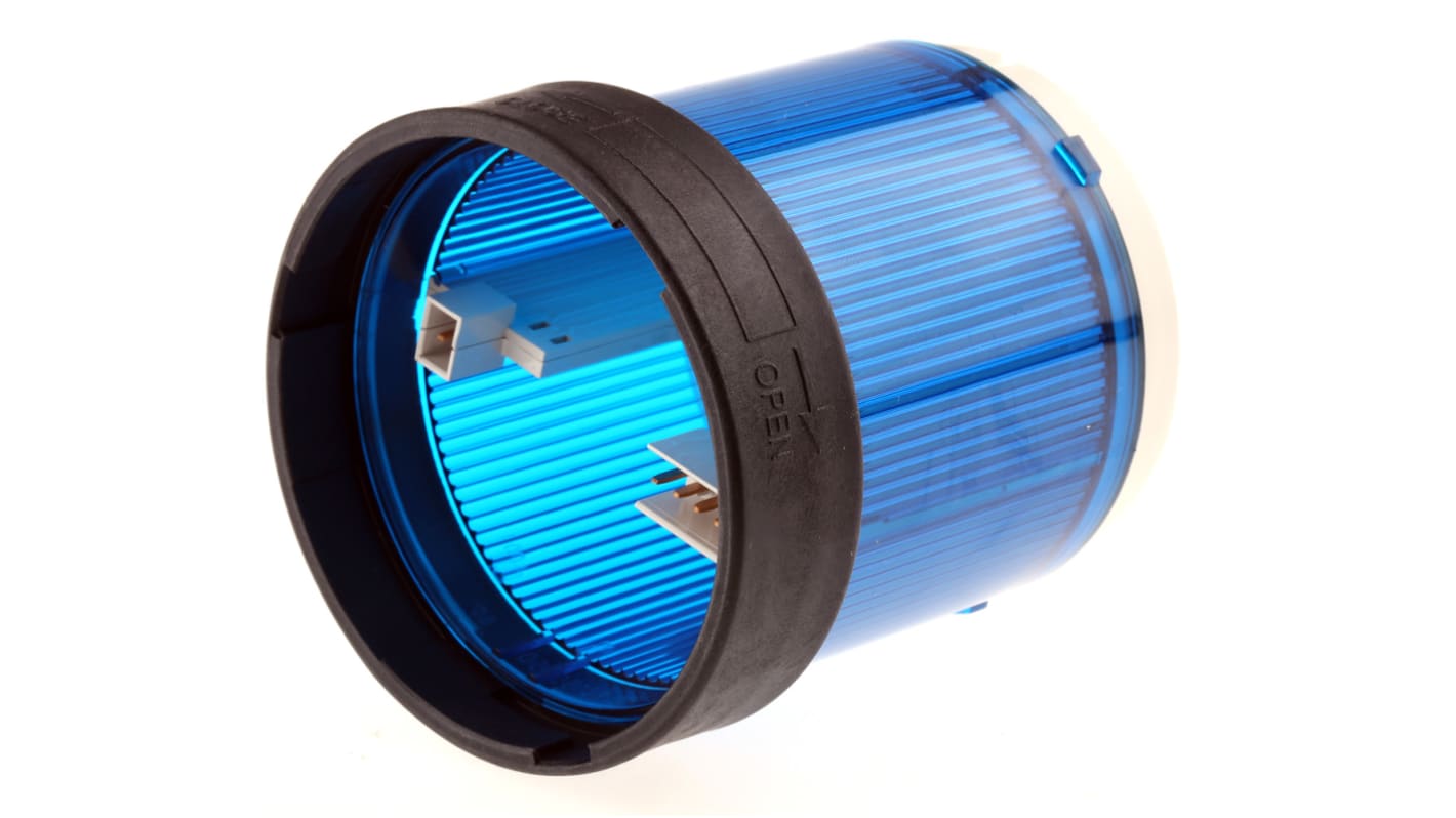 Schneider Electric Harmony XVB Signalleuchte Dauer-Licht Blau, 250 V, 70mm x 63mm