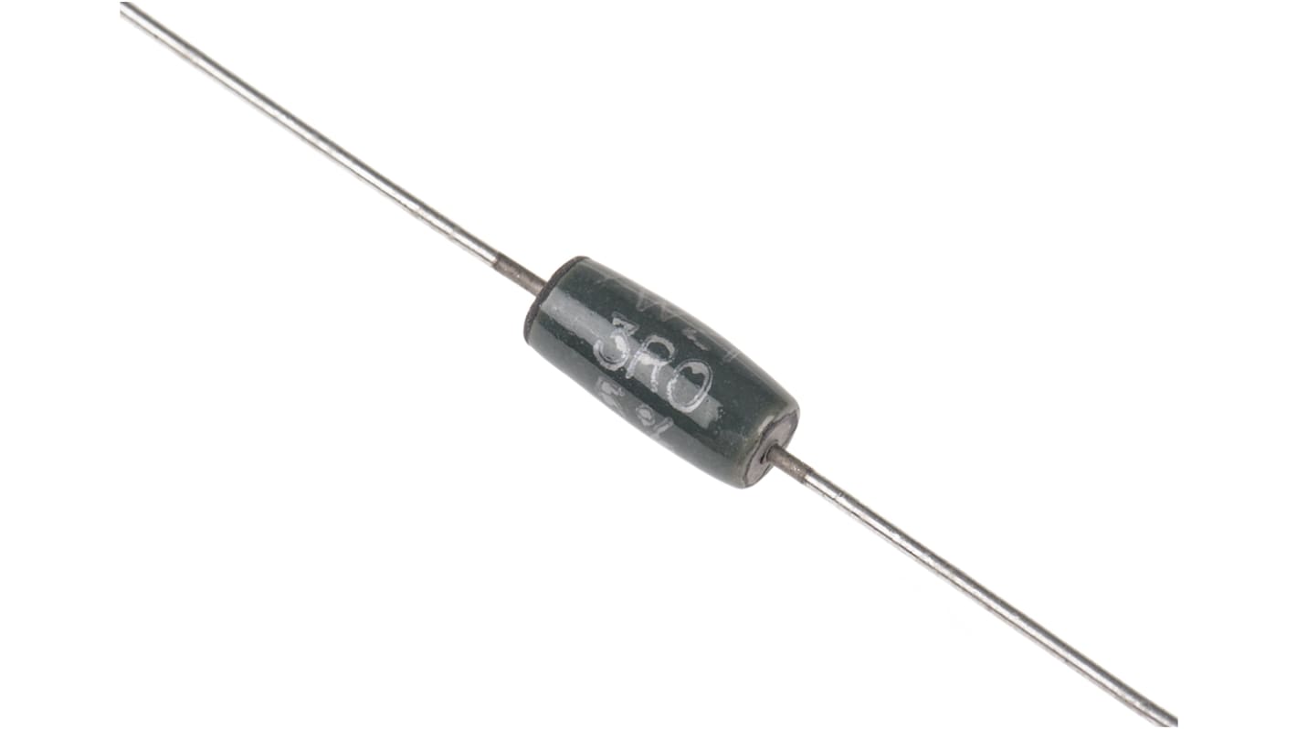 Welwyn 3Ω Wire Wound Wirewound Resistor 3W ±5% W21-3R0JI