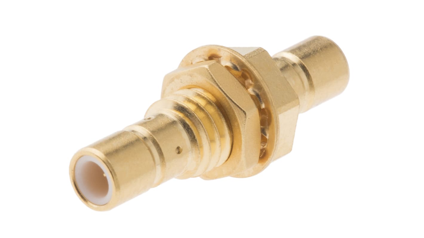 Connecteur RF Radiall SMB Mâle vers SMB Mâle, Droit, 50Ω 4GHz