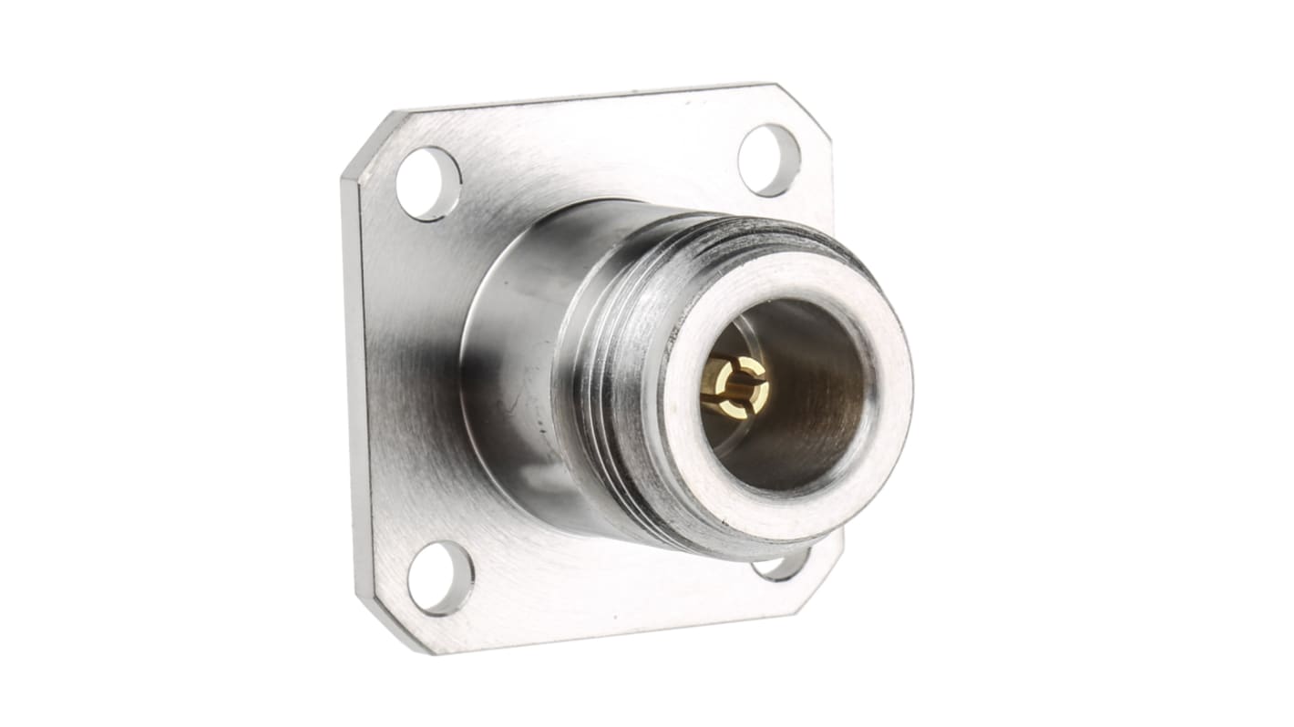 R161404000W | Connecteur N Radiall Femelle Droit, raccordement A souder ...