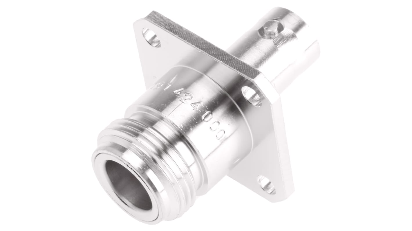 R191424000 | Connecteur RF Radiall BNC Femelle vers N Femelle, Droit ...