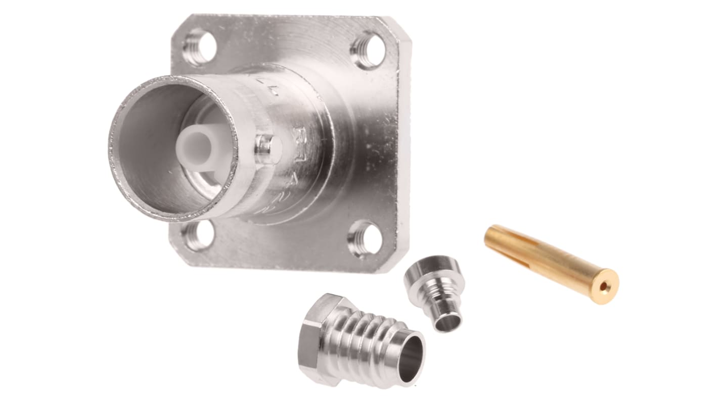 R142202000 | Connecteur BNC Radiall Femelle Droit, raccordement Cage à ...