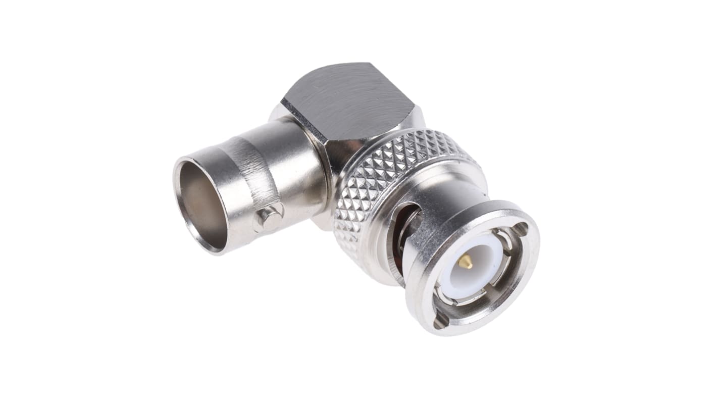 Right Angle 50Ω RF Adapter BNC Plug to BNC Socket 0 → 4GHz