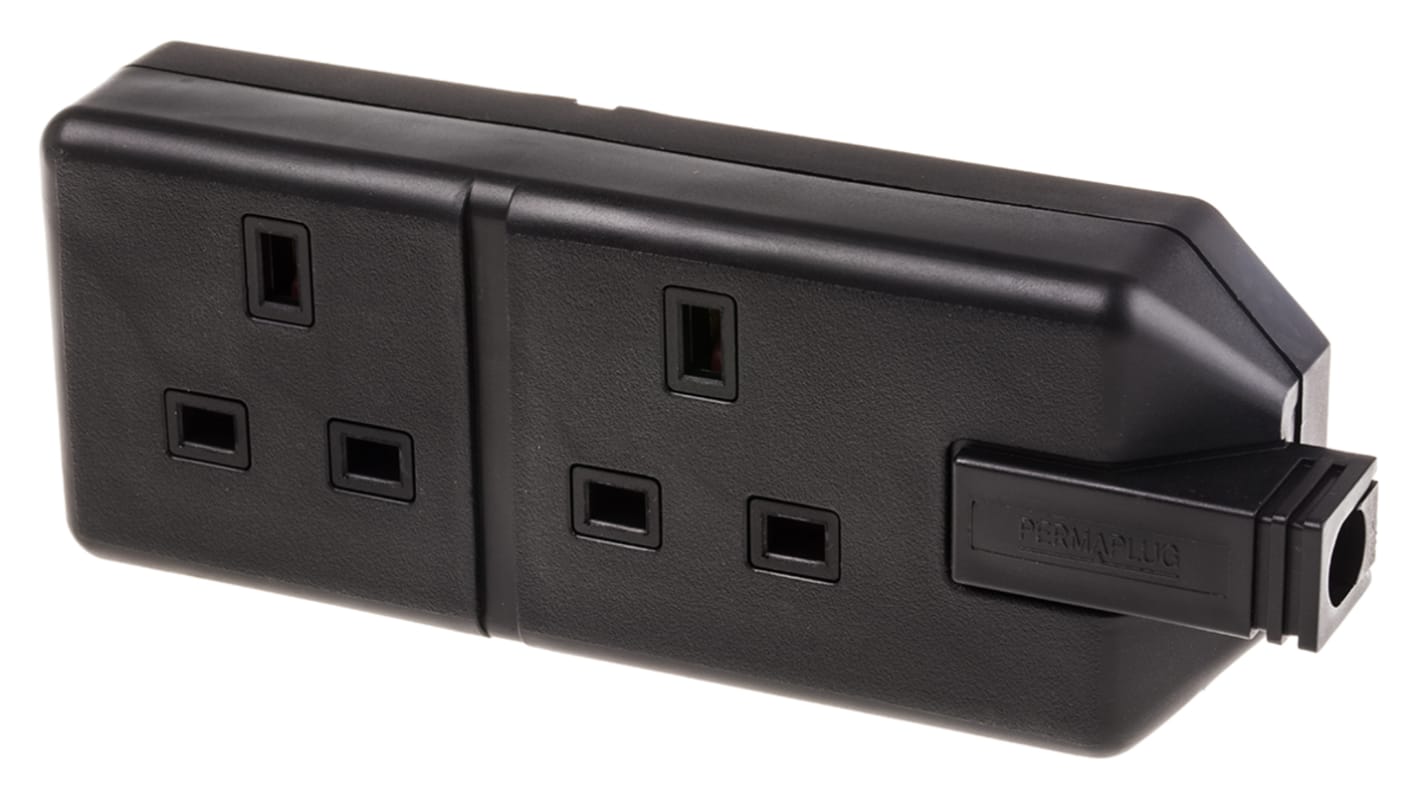 RS PRO 2 Socket Type G - British Trailing Socket, 240 V ac | RS