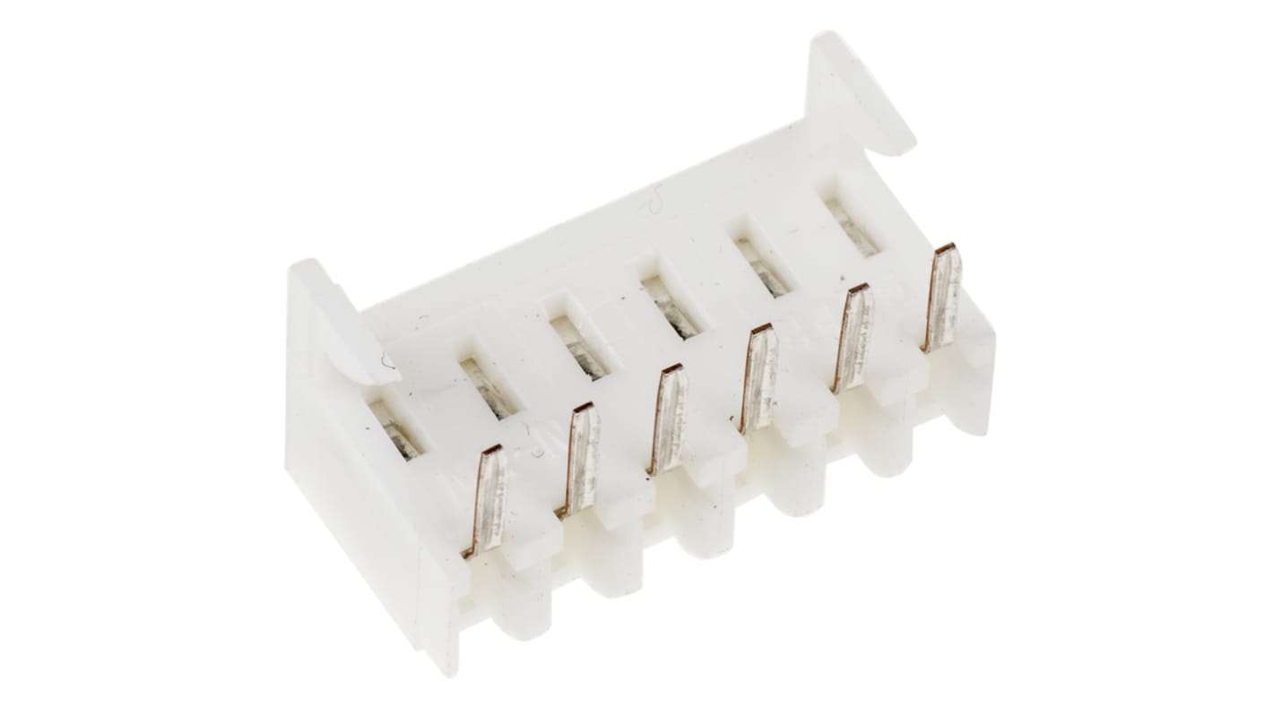 Conector hembra para PCB Ángulo de 90° Molex serie KK 254 4455, de 6 vías en 1 fila, paso 2.54mm, 250 V, 2.5A, Montaje