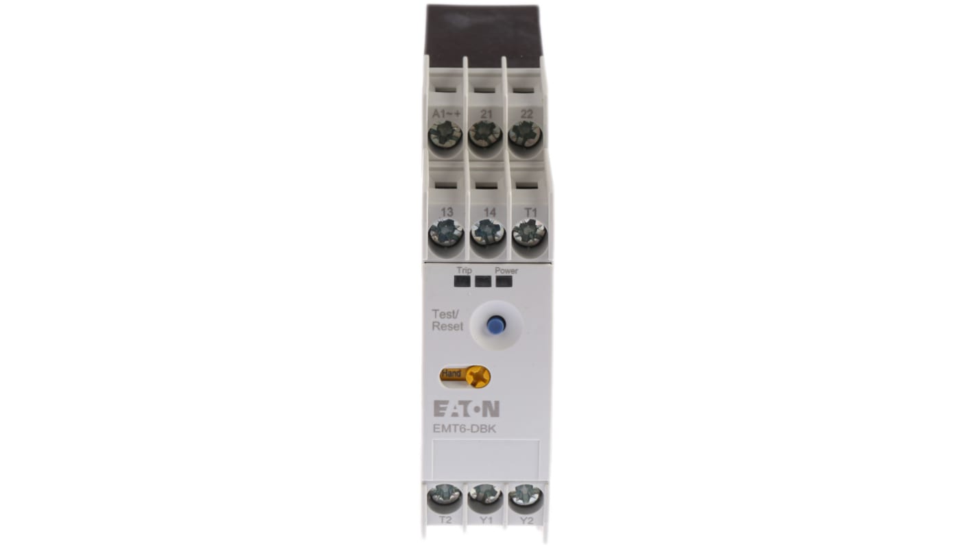 066168 EMT6DBK Eaton Overload Relay 1NO + 1NC, 3 A Contact Rating, 2