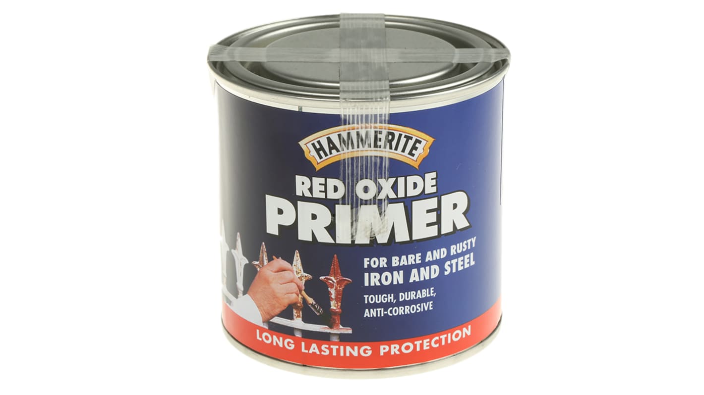 Hammerite Paint in Smooth Red 250ml