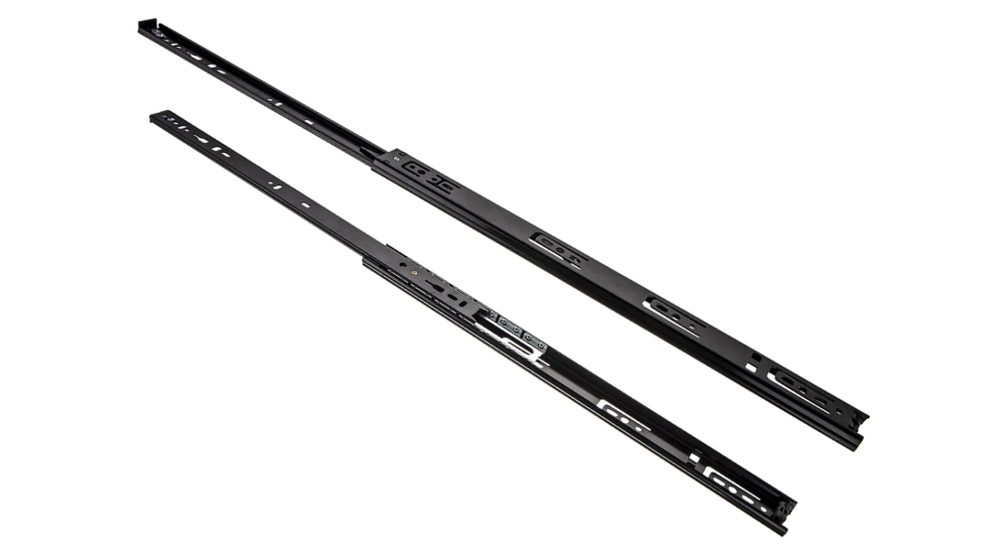 Accuride Steel Drawer Slide, 400mm Closed Length, 45kg Load