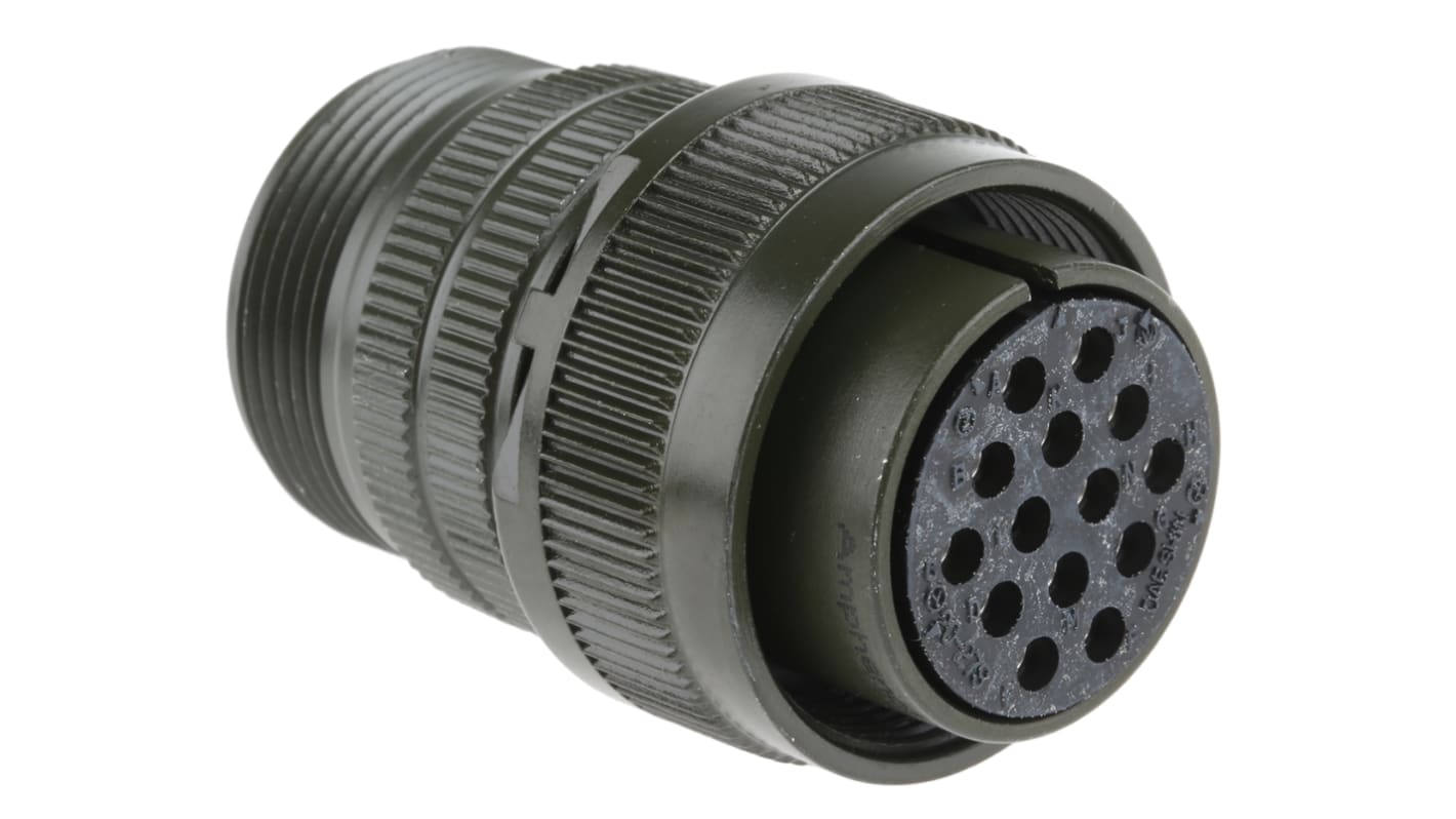 MS3106A2027S Amphenol Industrial, MS3106A 14 Way Cable Mount MIL