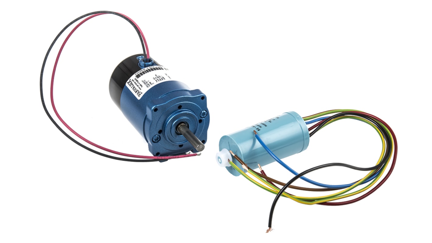 Parvalux Brushed DC Motor, 3000 rpm, 7.93mm Shaft Diameter