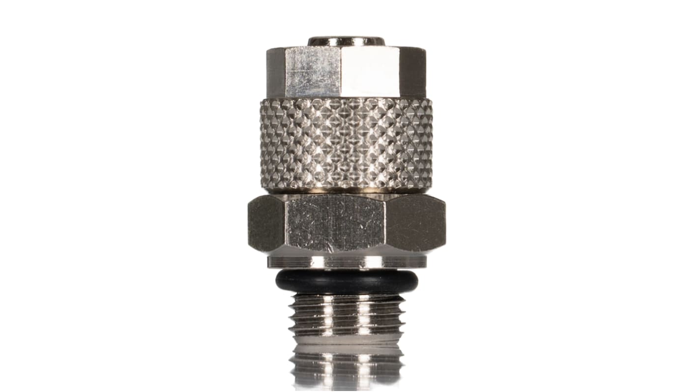 RS PRO, RS PRO Brass Compression Fitting, Straight Threaded Nut, Female  M12, 230-5188