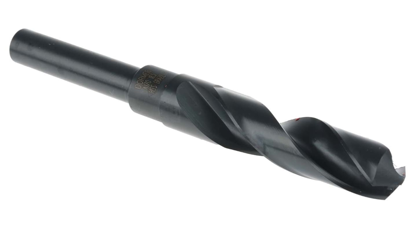 Dormer A170 Series HSS Twist Drill Bit, 18.5mm Diameter, 157 mm Overall