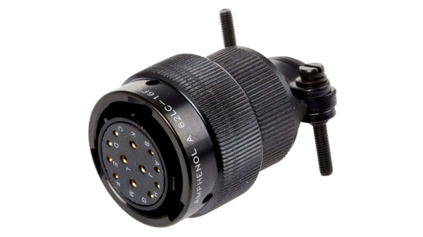 62LC16F1412SN(771) Amphenol Limited, 62LC 12 Way Cable Mount MIL