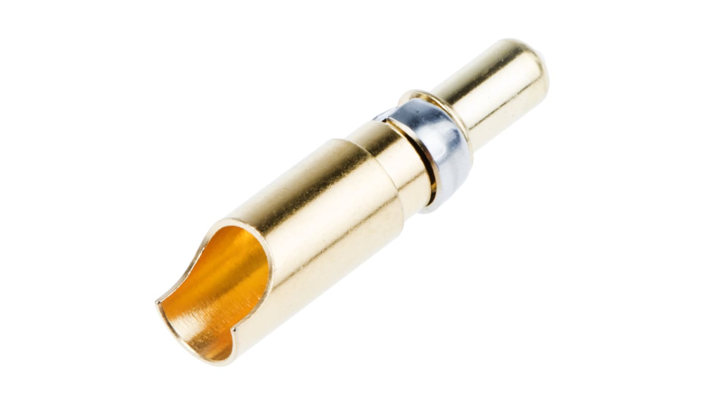 RS PRO , Straight , Male Gold , Copper Alloy , Backplane Connector Contact