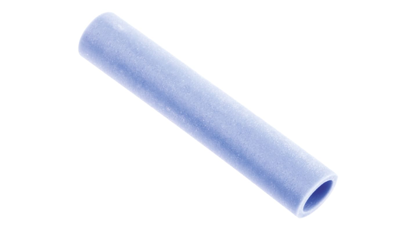 SES Sterling Expandable Silicone Rubber Blue Cable Sleeve, 3mm Diameter, 25mm Length, Silavia Series