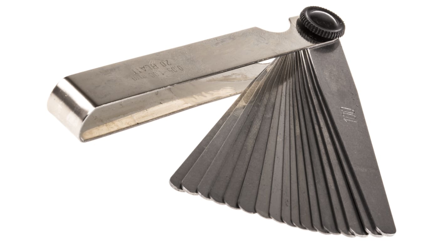 Kleffmann & Weese 1705 Feeler Gauge, 20 Blades RS