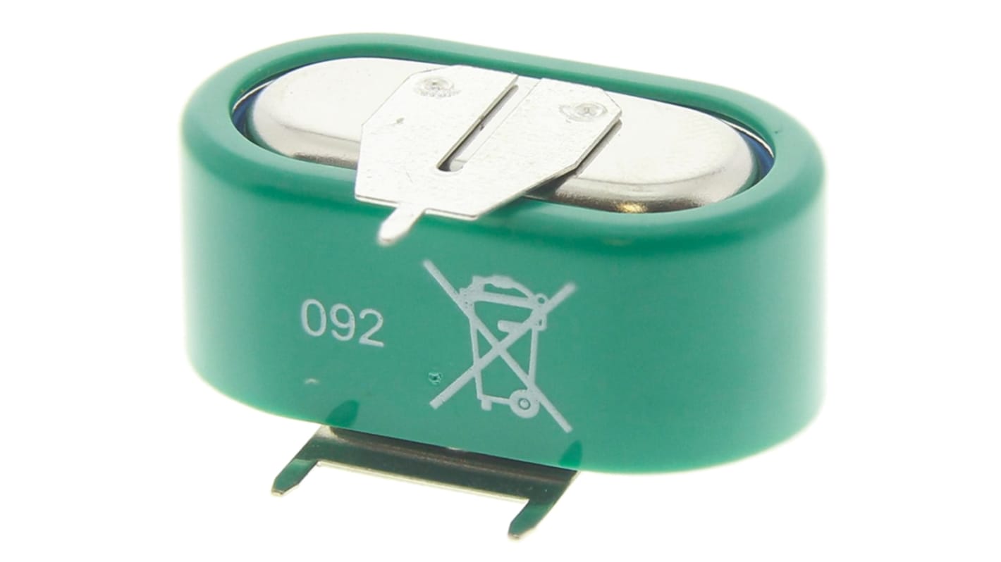 Batteria a bottone ricaricabile Varta, 2.4V, 150mAh, NiMH