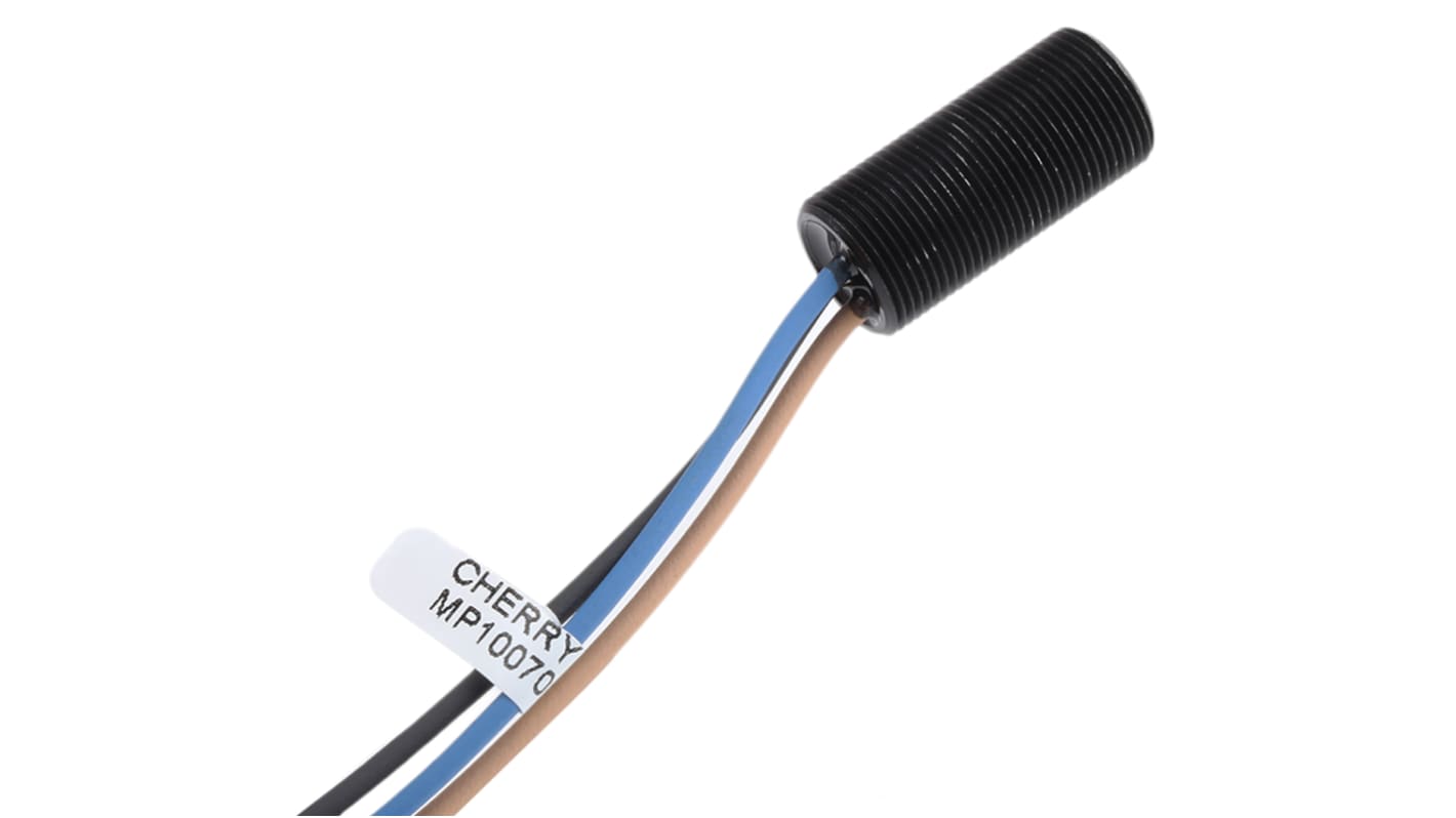 Sensor de efecto Hall ZF, 5 → 24 V dc, 25 mA, Wire Lead