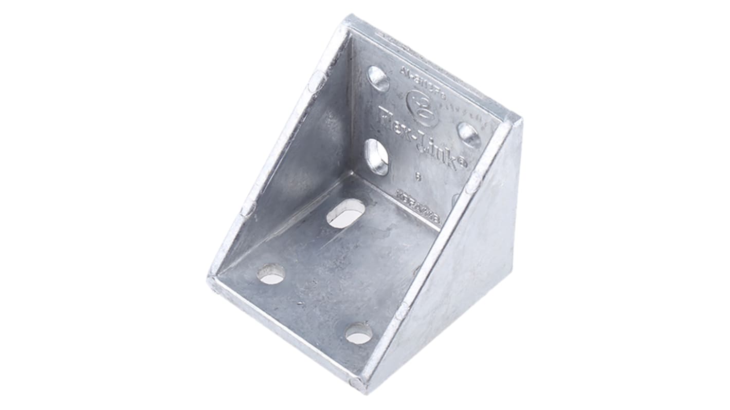 FlexLink M6 Angle Bracket Connecting Component, Strut Profile 22 mm, Groove Size 5.5mm