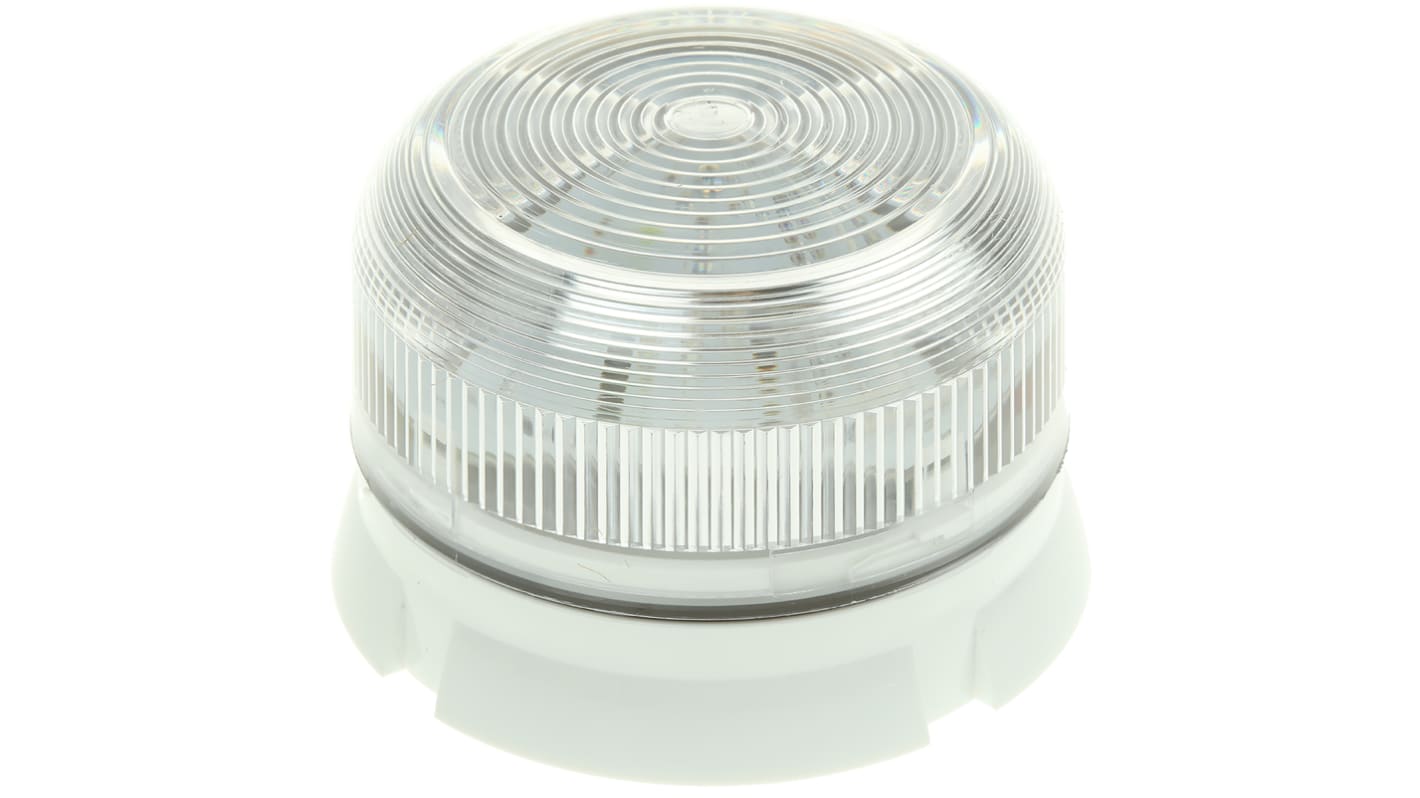 QBS-0045 | Klaxon Flashguard QBS Series Clear Flashing Beacon, 12 V dc ...