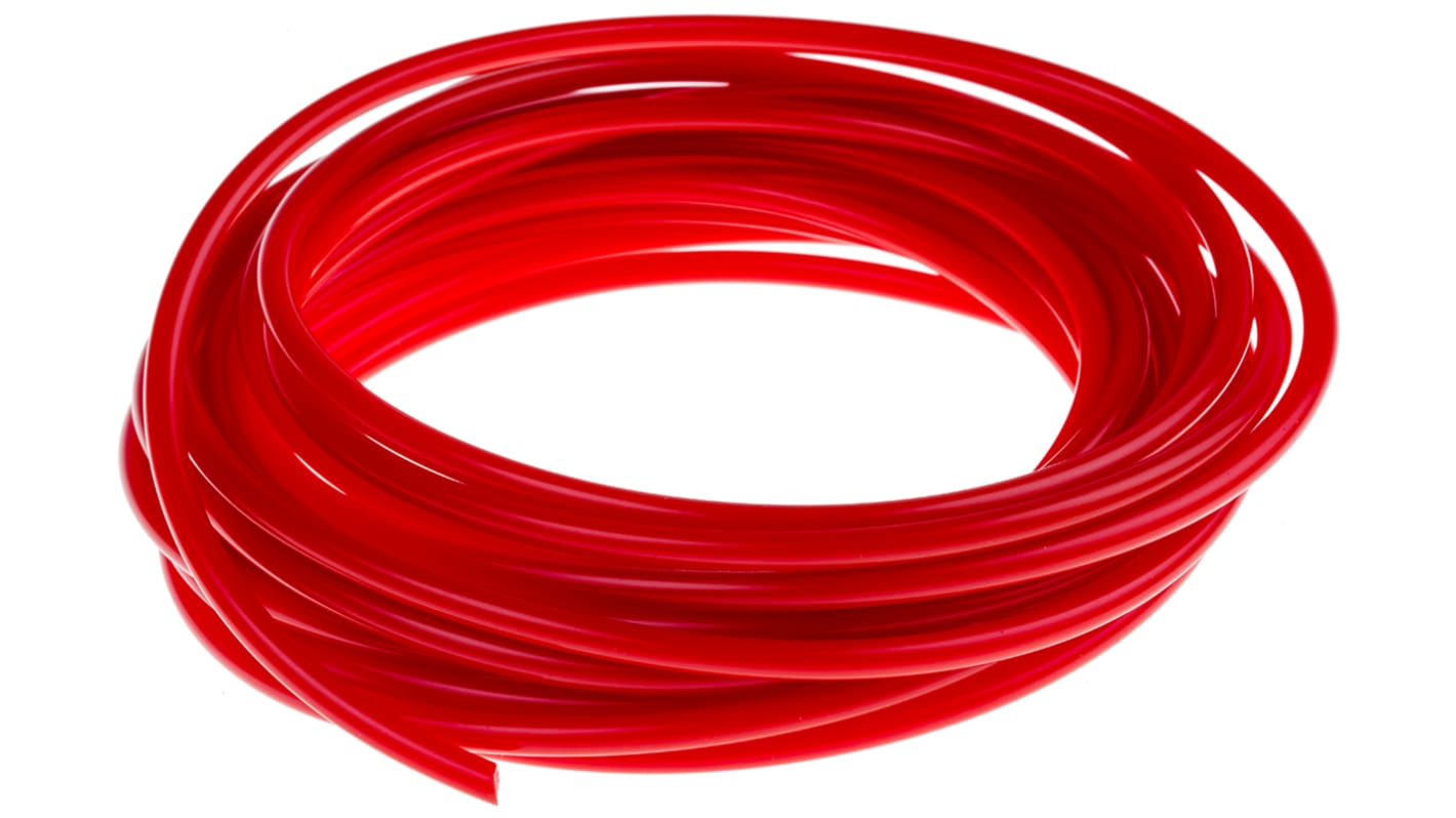 Courroie rondes en Polyuréthane RS PRO 4mm, Rouge, 5m