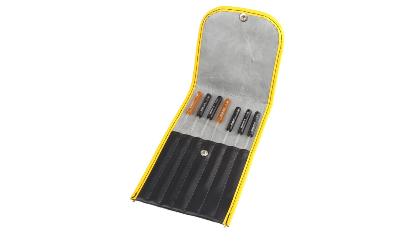 Bernstein Slotted Precision Screwdriver Set, 7-Piece