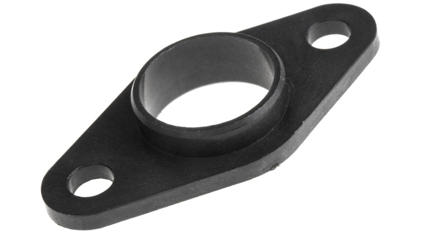 Soporte de rodamiento Igus de Iglide G300, Ø int. 20mm, dim. 60mm x 30mm x 10mm, montaje: 2 orificios Ø 6,5mm