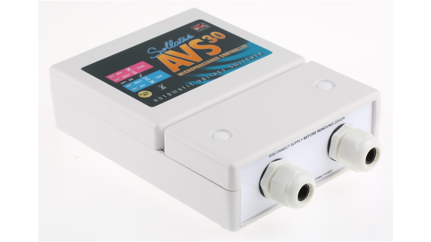 91300000 Sollatek, AVS30 Surge Suppressor Unit 230 V ac Maximum