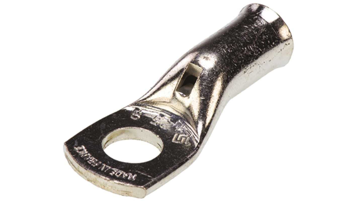 NVX XRTC0 4 Pack - 1/0 Gauge Solid Copper Ring Terminals With Heat Shrink Tubing