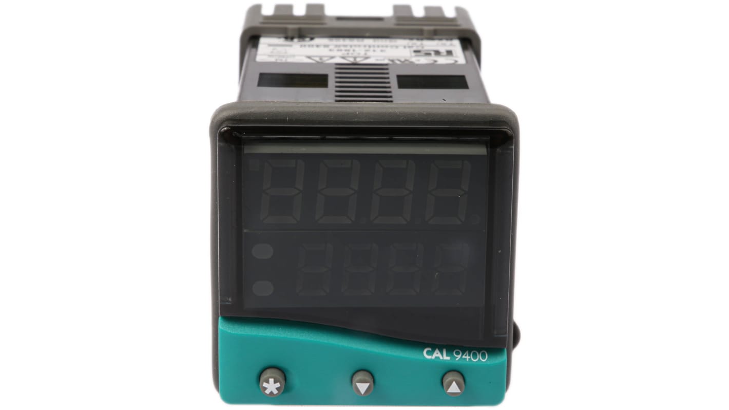 CAL PID temperaturregulator med 2 Relæ, SSD Udgange, Størrelse: 48 x 48 (1/16 DIN)mm, 100, 240 V∼