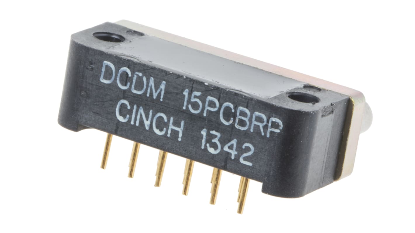 Conector D-sub RS PRO, paso 2.54mm, Ángulo de 90° , Orificio Pasante, Macho, Terminación Soldador, 60 V, 3A