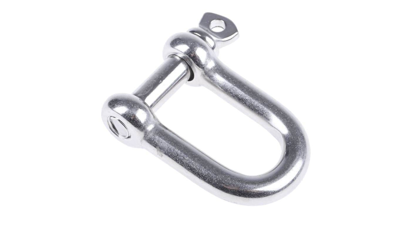 RS PRO D-Shackle, Stainless Steel