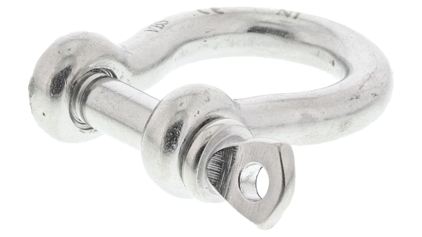 RS PRO Bow Shackle, Stainless Steel, 0.12t