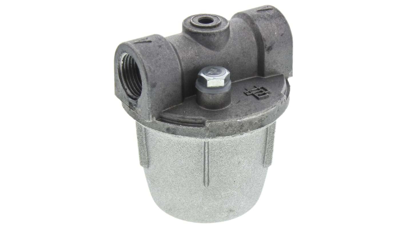 RS PRO Heizölfilter, BSPP3/8 2 bar Aluminium 61 x 61 x 75mm 100μm