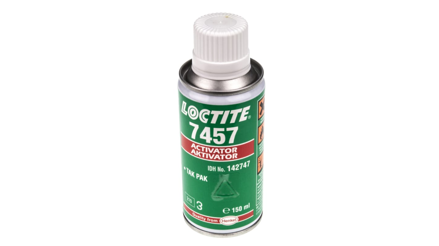 142747 Loctite Loctite 7457 Aerosol Bottle Adhesive Activator for use