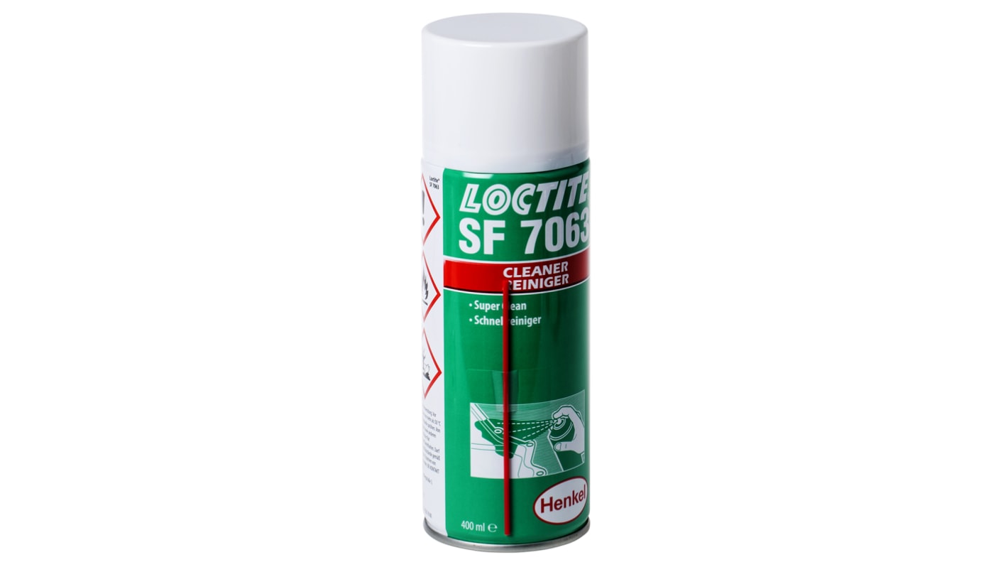 Spray nettoyant à usages multiples Loctite 7063, Aérosol 400 ml, Dégraissage, polyvalent
