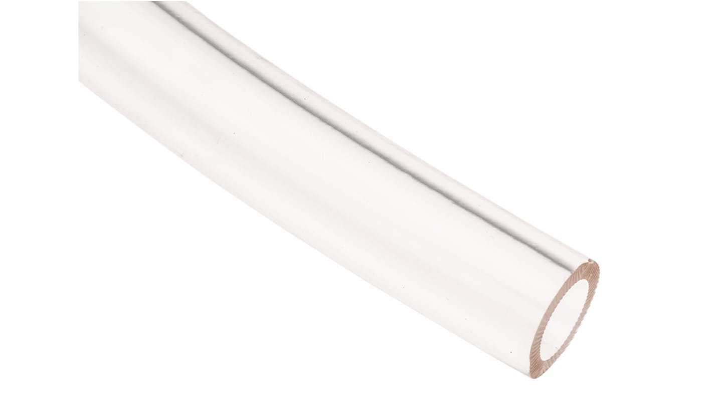 Saint Gobain Tygon® E-3603 Special PVC, Flexible Tube, 6.4mm ID, 9.6mm OD, Clear, 15m