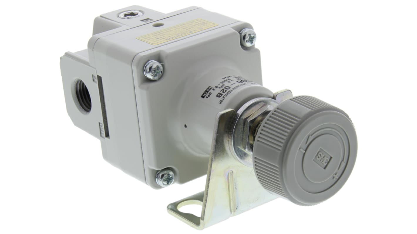 Regolatore pneumatico SMC serie IR2000, attacco Rc 1/4, 0.005MPa → 0.2MPa