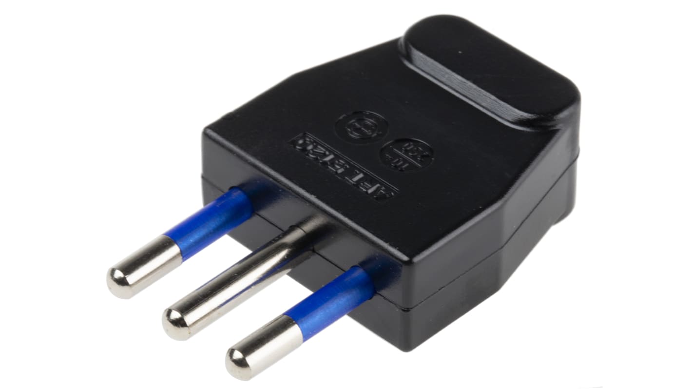 RS PRO Italy Mains Connector, 10A, 250 V ac