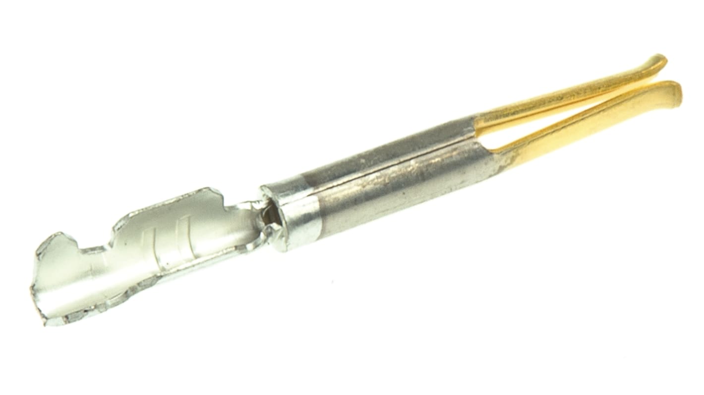 TE Connectivity, AMPLIMITE HDP-22 Series, size 22 Female Crimp D-sub Connector Contact, Gold over Nickel Signal, 28