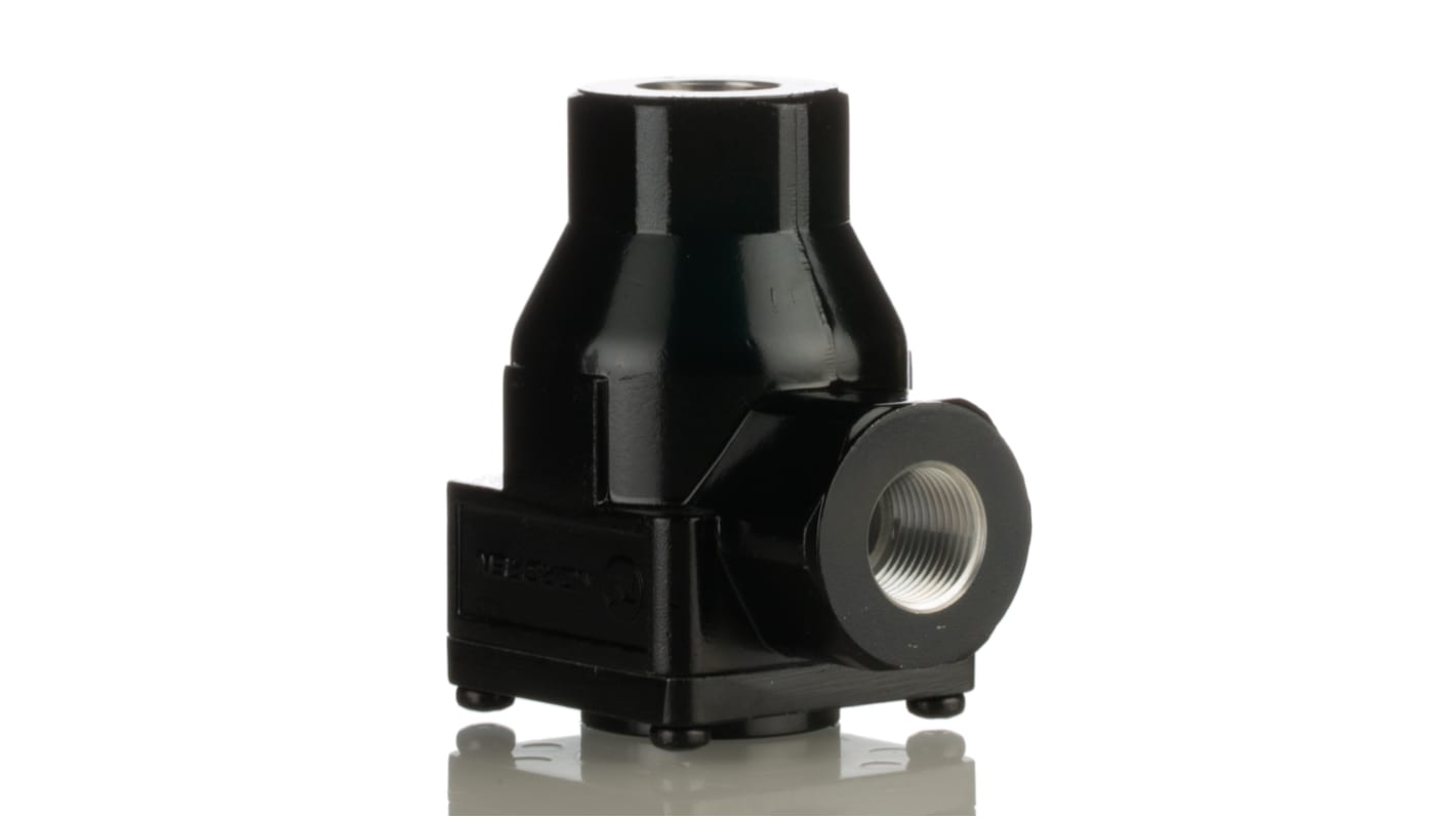 T70C3800 Quick Exhaust Valve, G 3/8 Female x 10 bar, Threaded