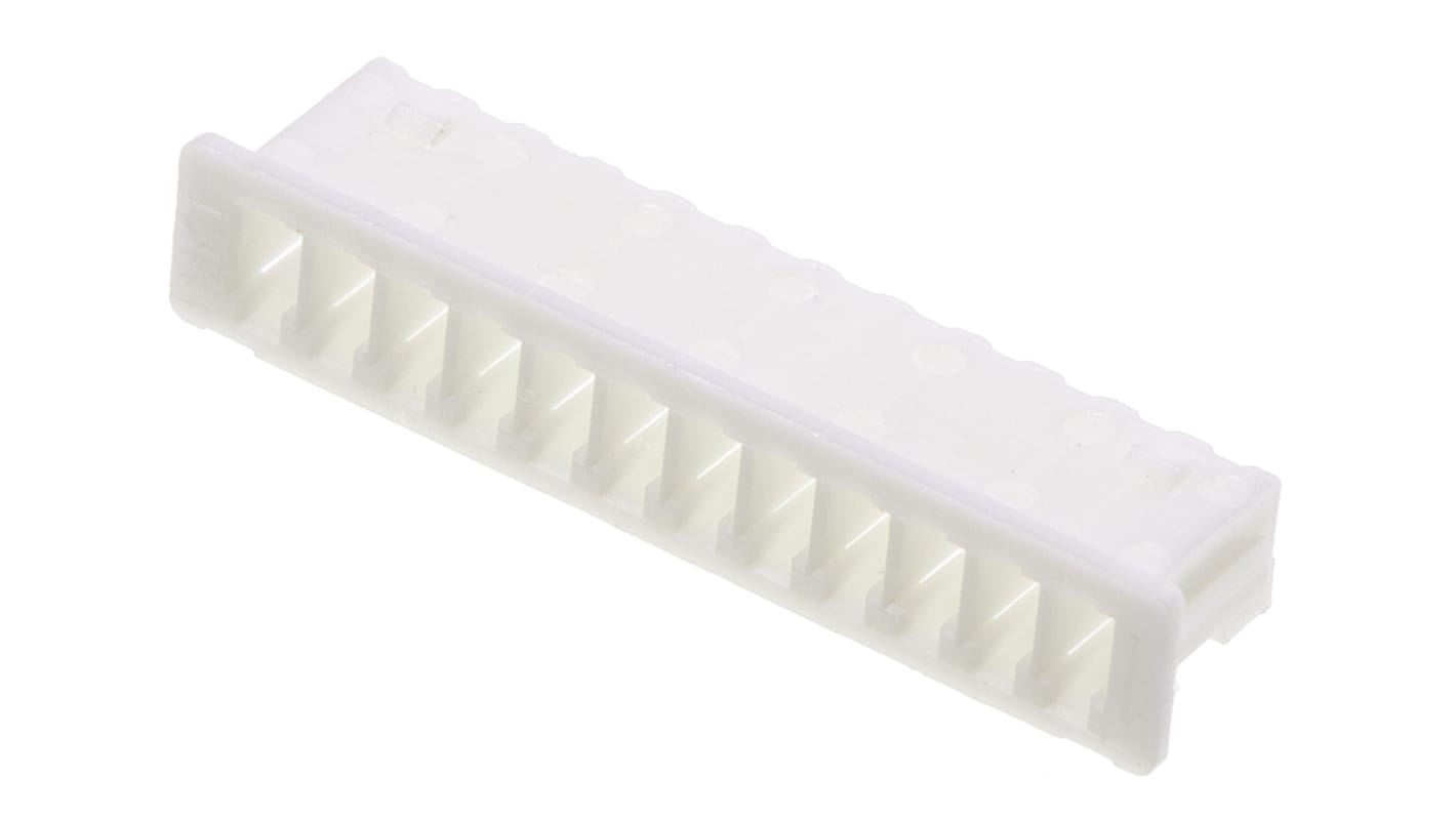 Molex Csatlakozó ház, PicoBlade sorozat, távolság: 1.25mm, 12 érintkezős, Egyenes, Nő, rögzítés: Kábelre szerelhető,